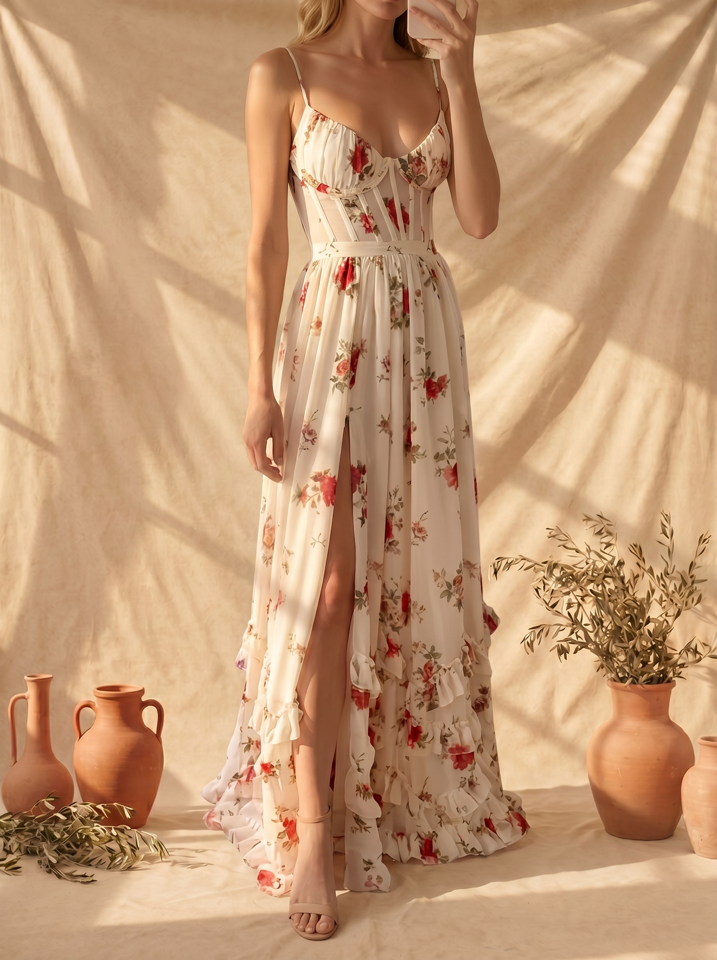 Scarlett | Romantisches Blumenkleid