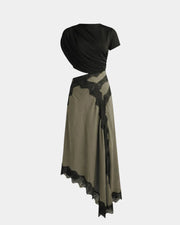 Théoline Kleid mit Spitzendetails