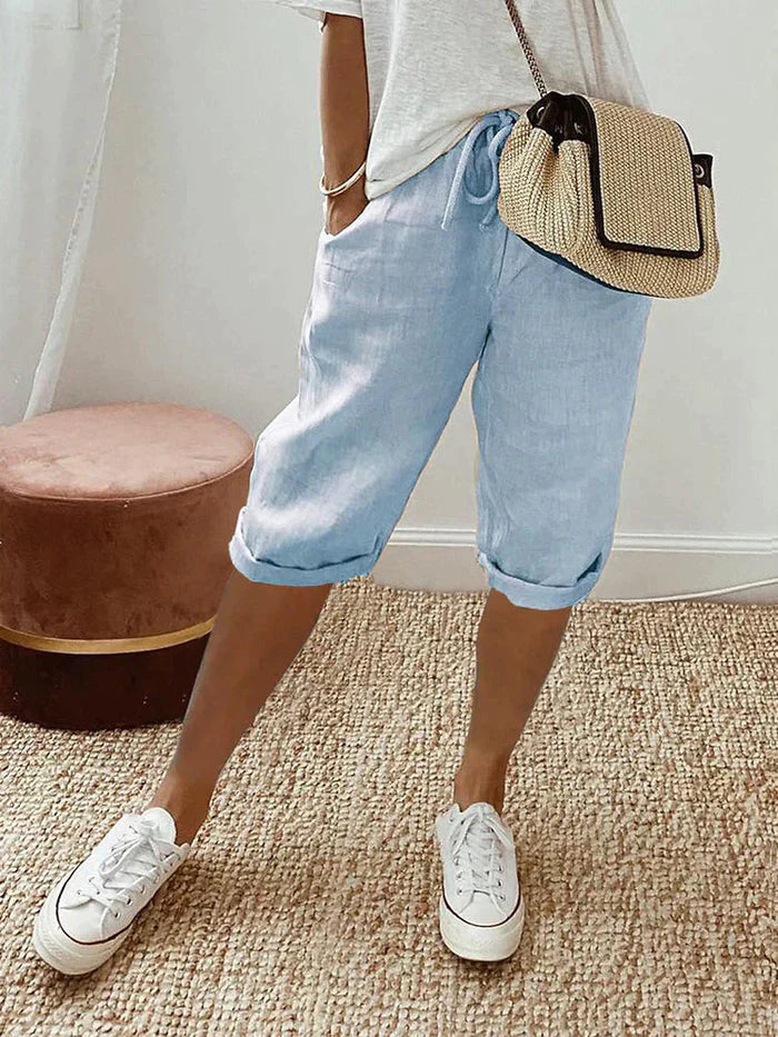 Liv | Sommer-Shorts aus Leinen-Mix (1+1 GRATIS)