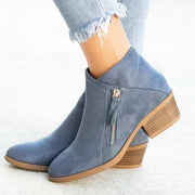 Stiefeletten mit Reißverschluss
