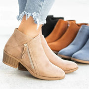 Stiefeletten mit Reißverschluss