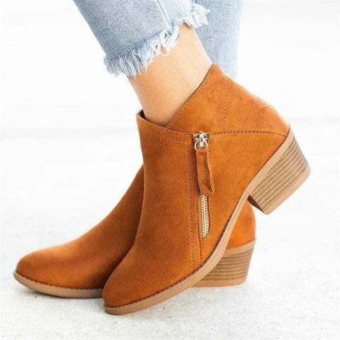 Stiefeletten mit Reißverschluss