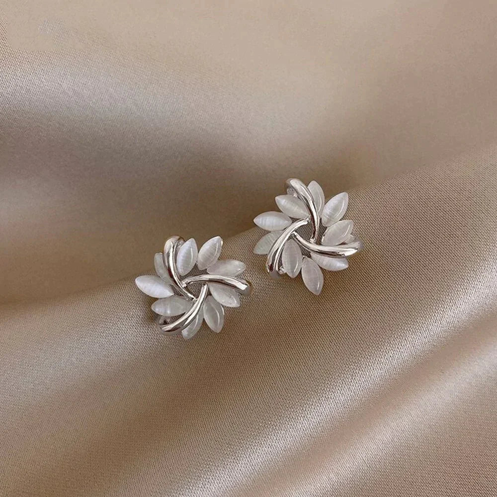 Charlotte Ohrringe mit Blumenmuster