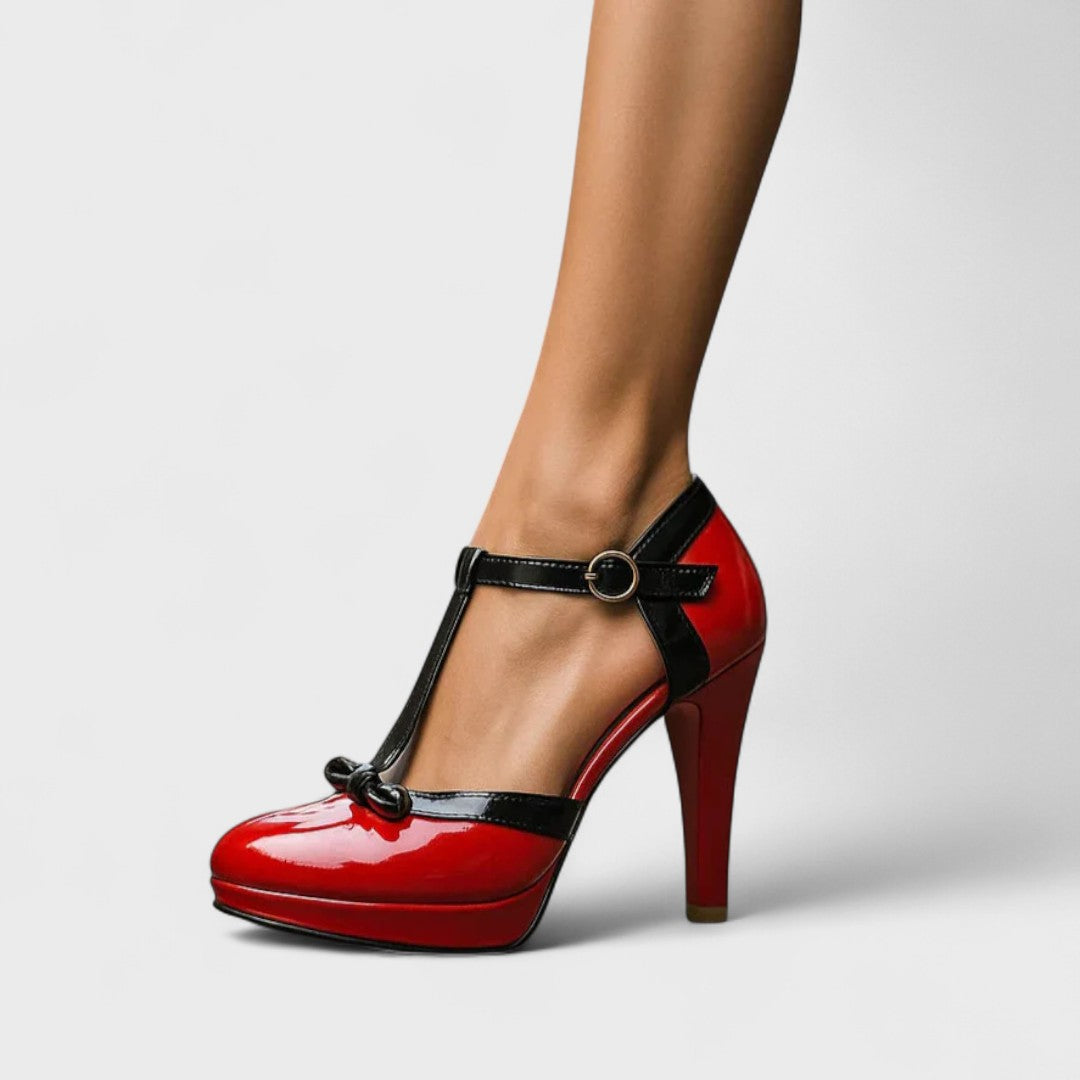 Pumps mit Glitzerdetails