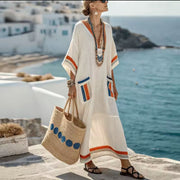 Mia | Elegantes Maxikleid für einen Stilvollen Sommerlook