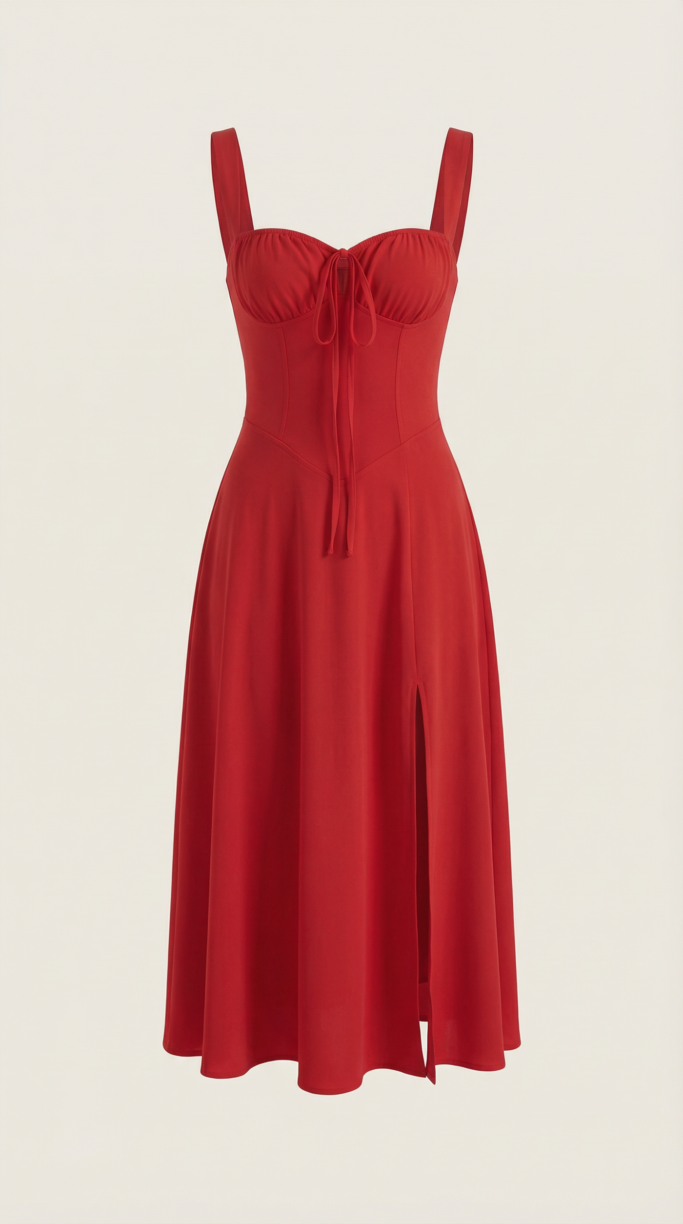 Elvira | Midikleid mit Schnürung
