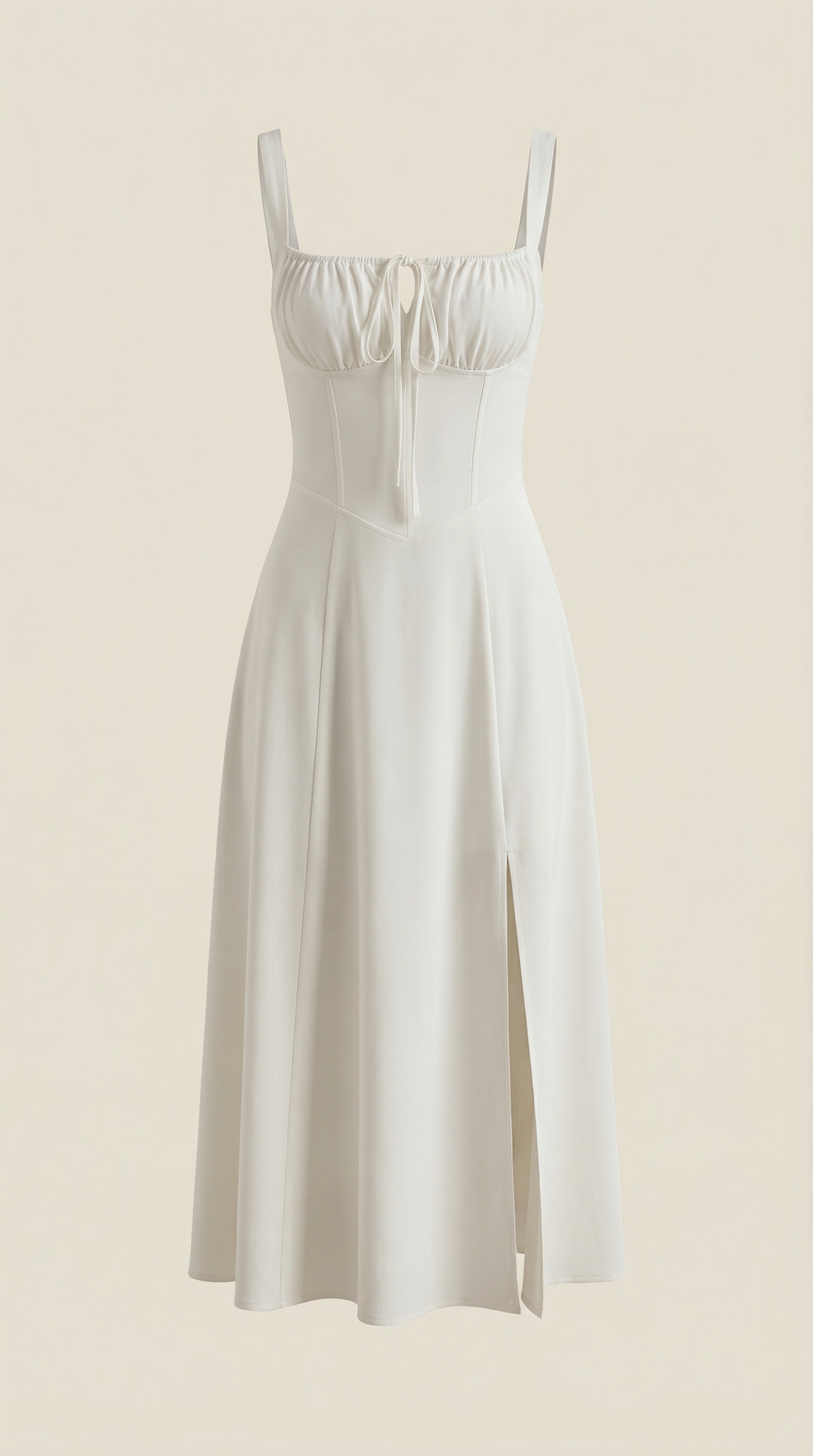 Elvira | Midikleid mit Schnürung