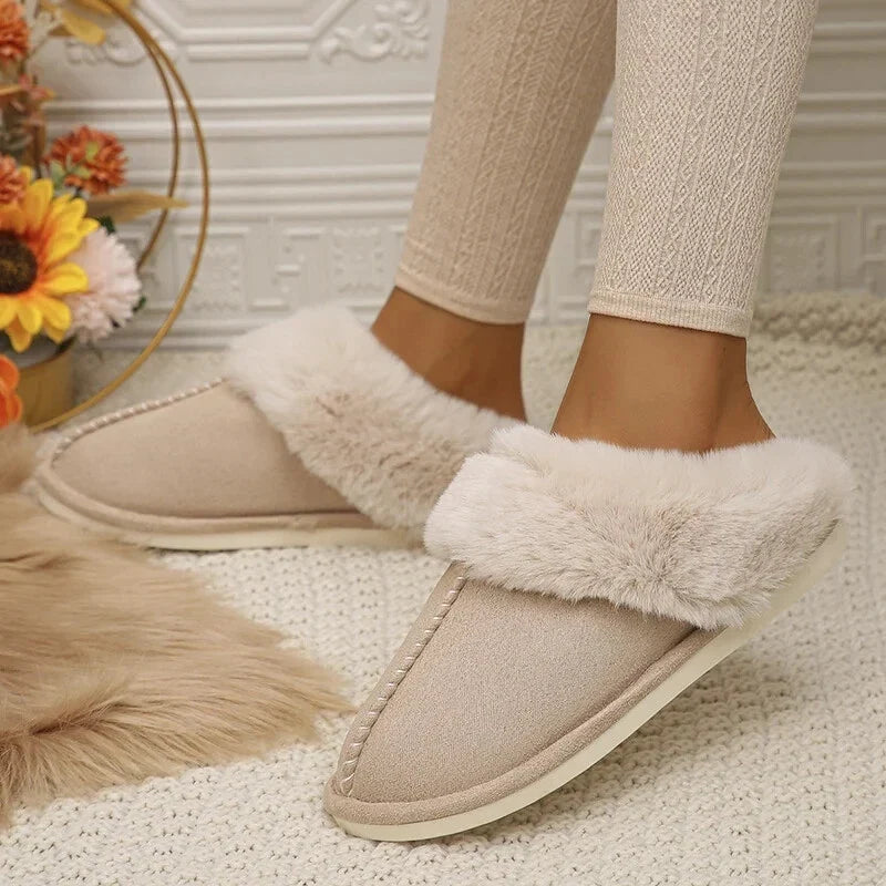 Flauschige Slipper