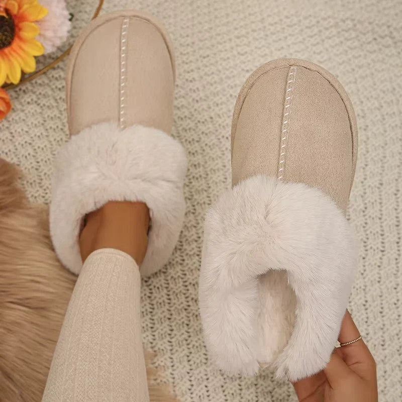 Flauschige Slipper