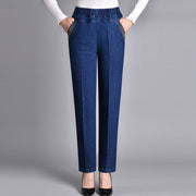 Fali | Damenjeans mit Seitentaschen und elastischem Bund