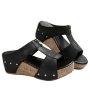Gigi | Stylische Keilsandale mit Komfort-Sohle