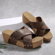 Oakley | Boho Wedge-Sandale für Damen