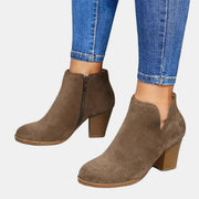Stiefel mit Blockabsatz