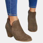 Stiefel mit Blockabsatz