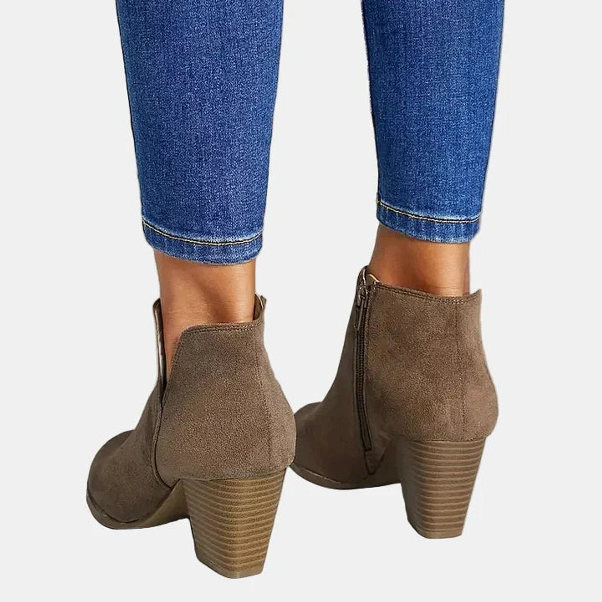 Stiefel mit Blockabsatz