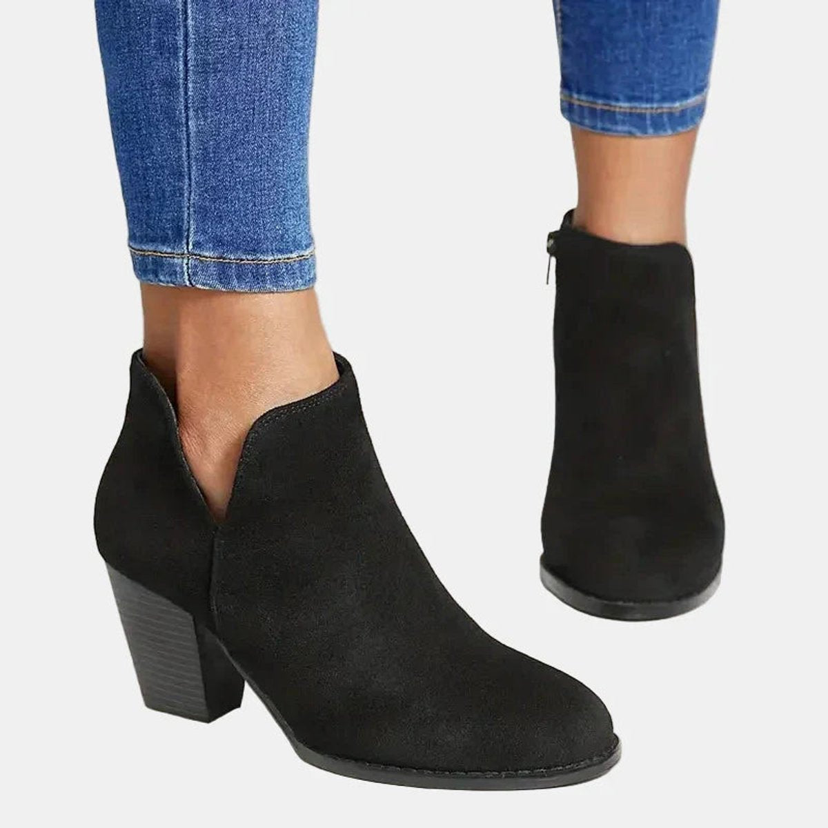 Stiefel mit Blockabsatz