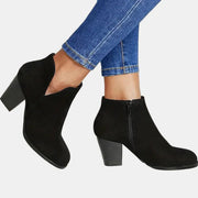 Stiefel mit Blockabsatz