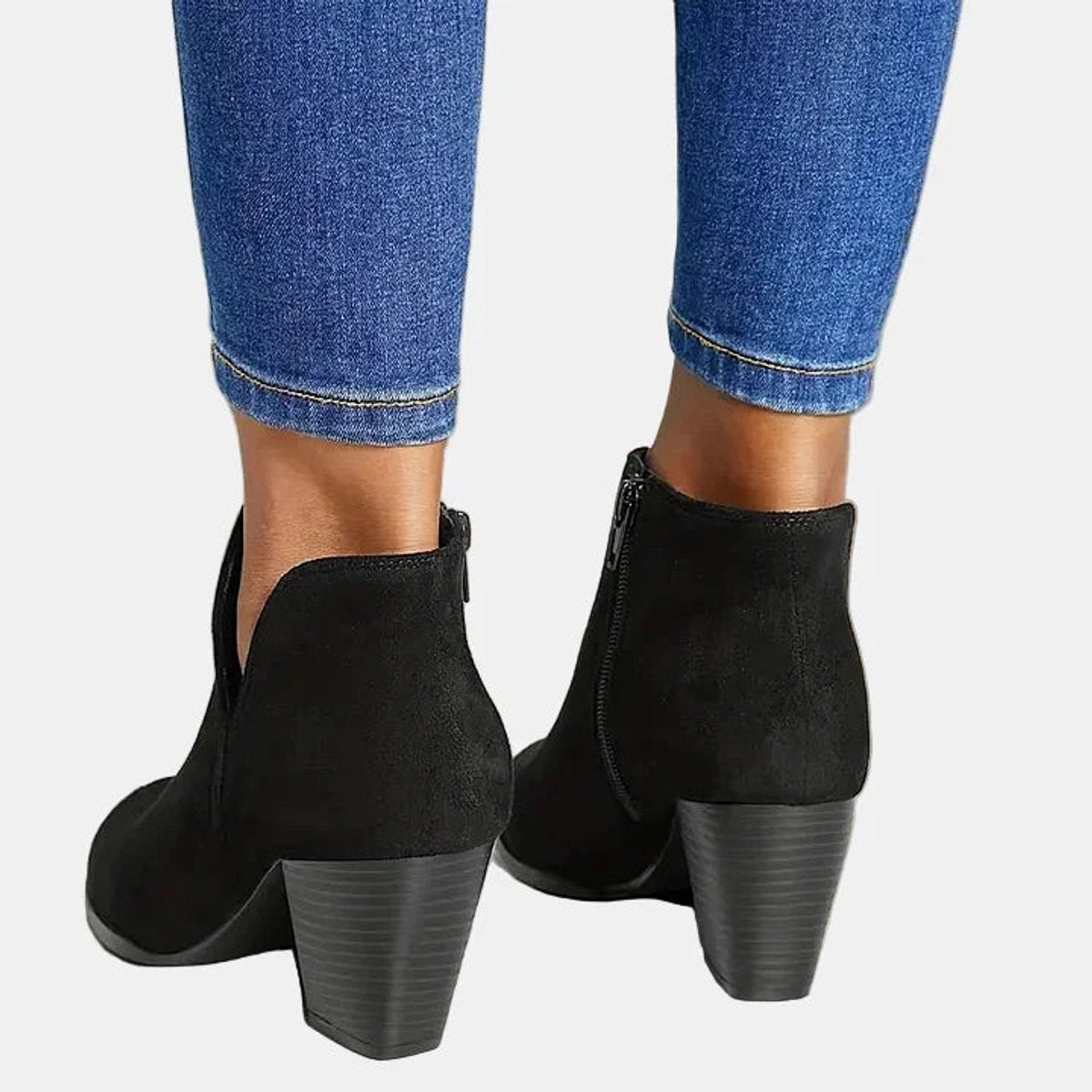 Stiefel mit Blockabsatz