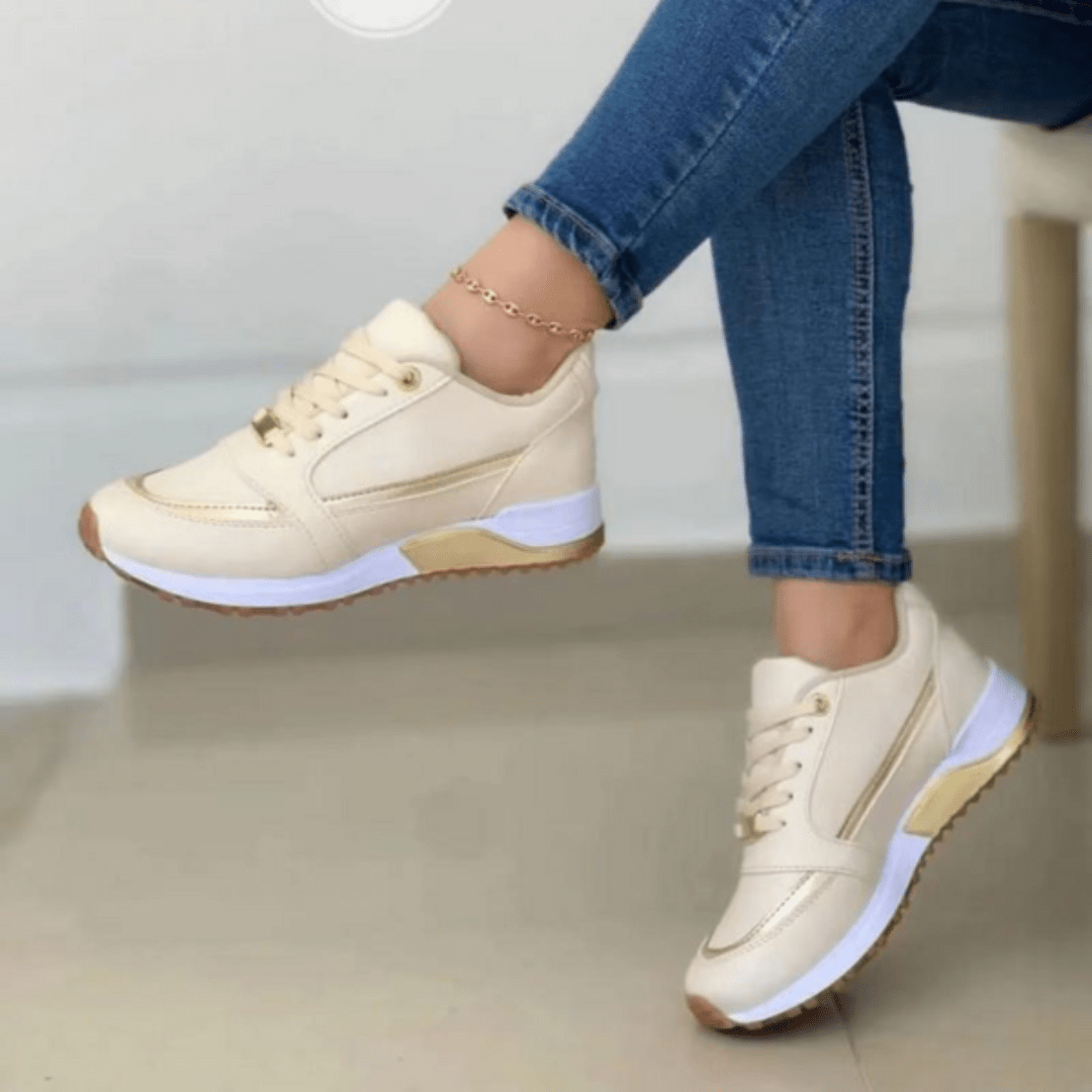 Sneaker mit markanter Sohle
