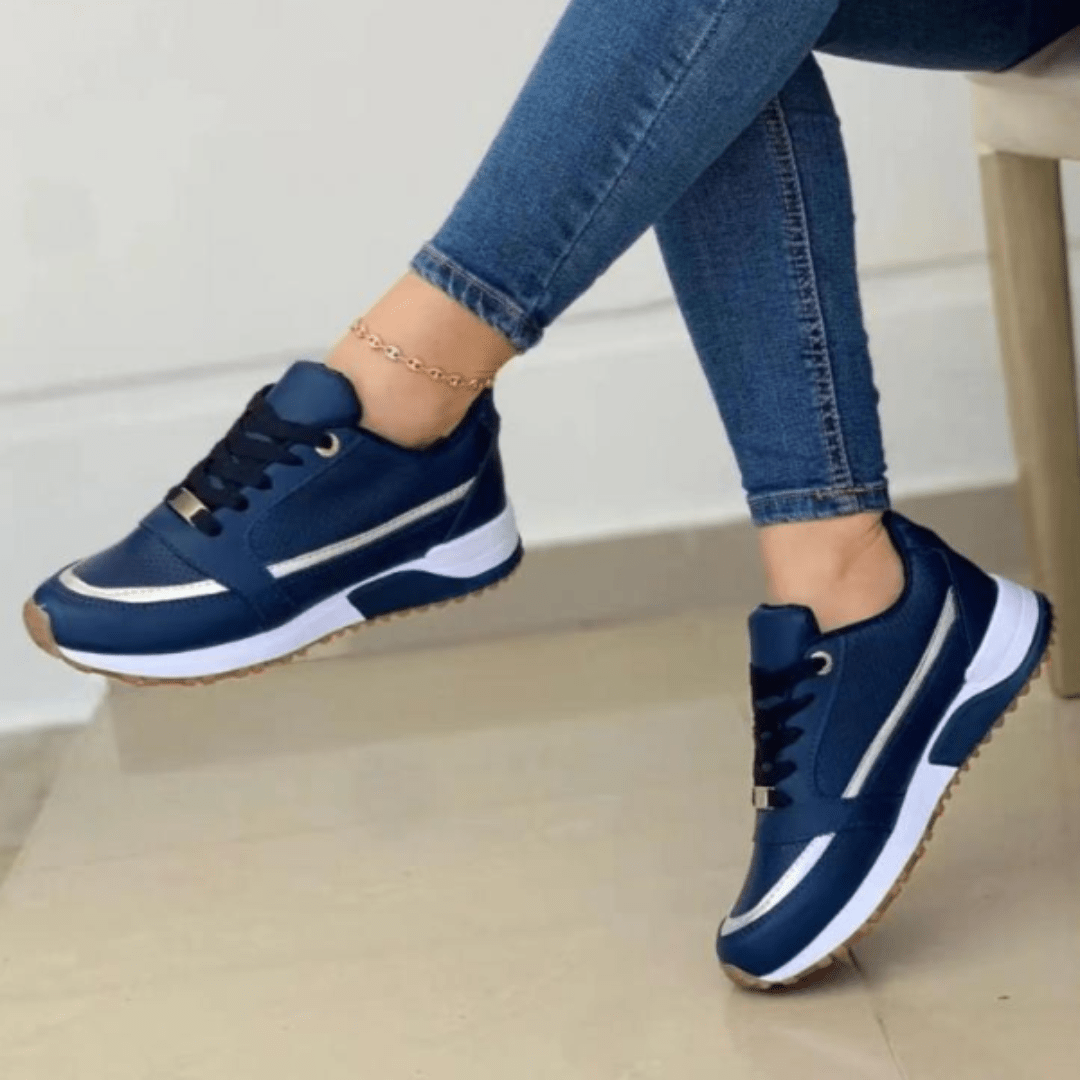 Sneaker mit markanter Sohle