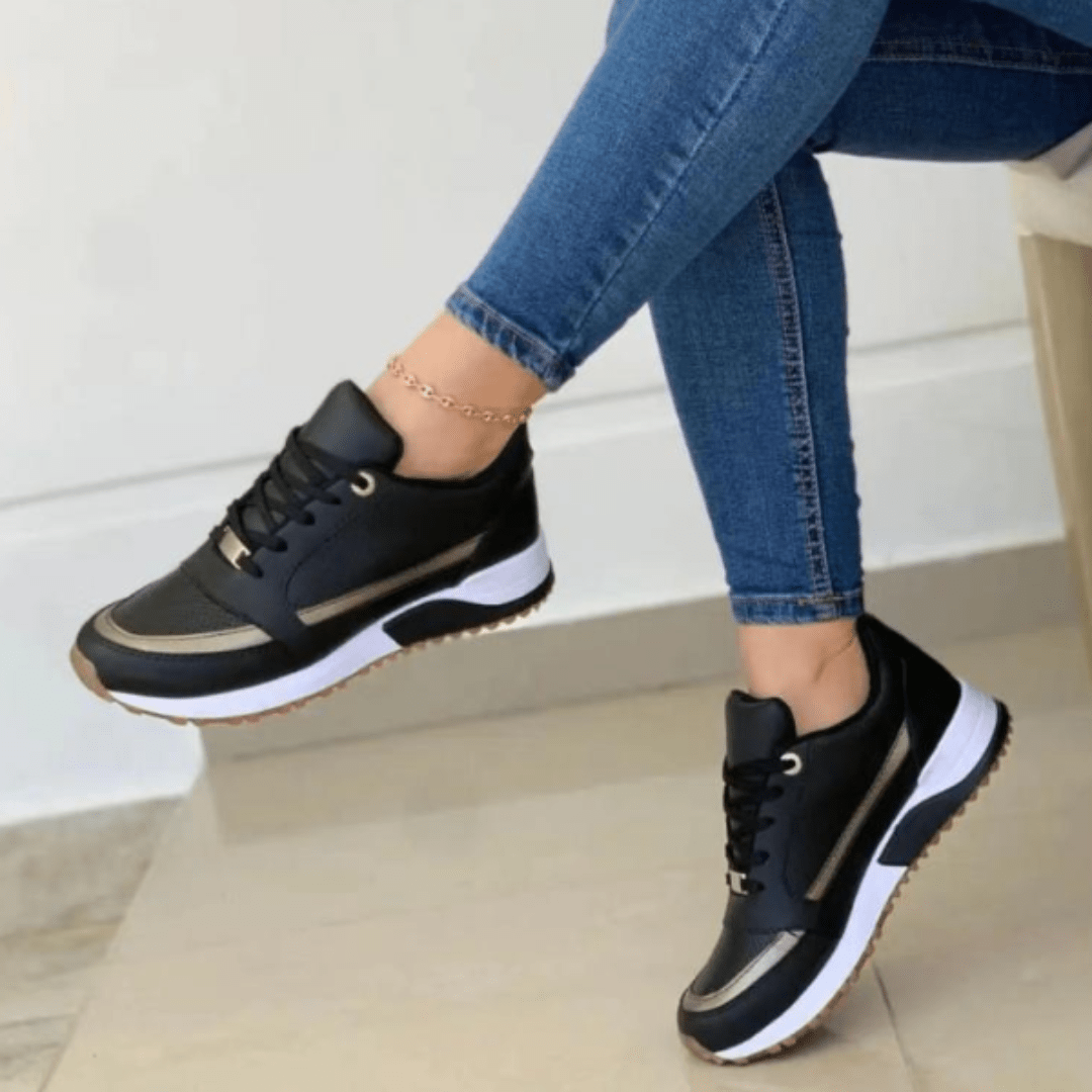 Sneaker mit markanter Sohle