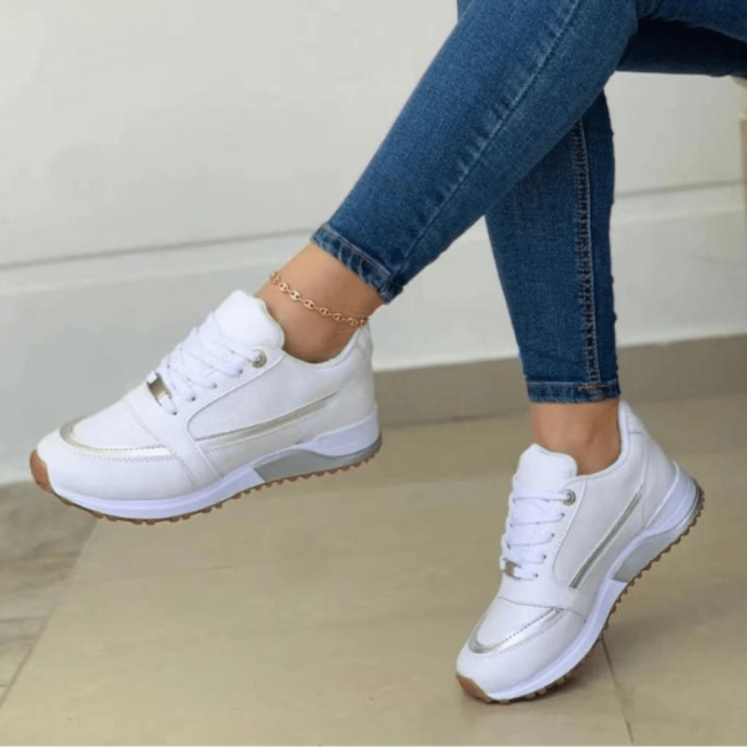 Sneaker mit markanter Sohle